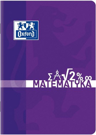 Zeszyt A4/60K kratka Matematyka (5szt) OXFORD