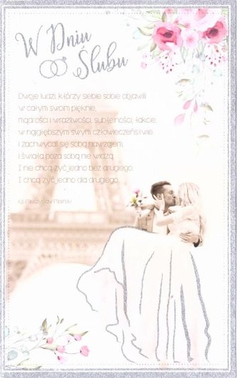 Kartka okolicznościowa Ślub S21