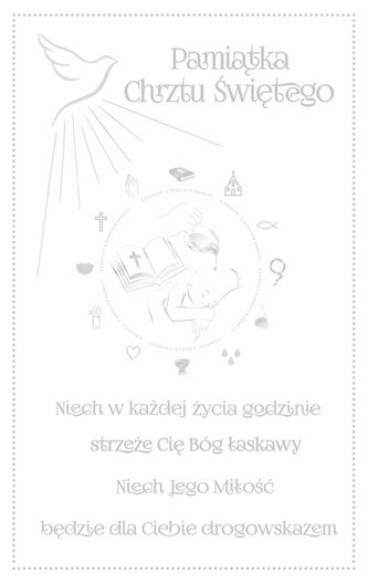 Kartka okolicznościowa Chrzest CH05