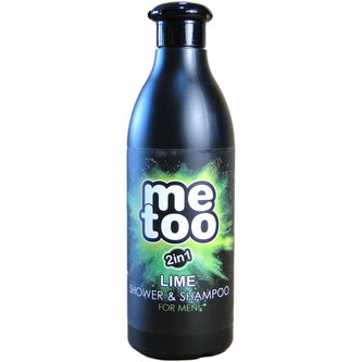 Me Too pánský sprchový gel a šampon LIME 500 ml