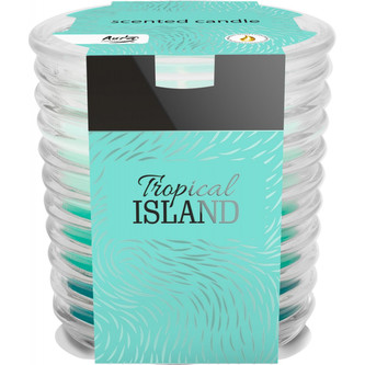 Svíce vonná ve skle Tropický ostrov (snw80-274)