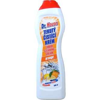 Dr. House tekutý čistící krém pomeranč 500 ml