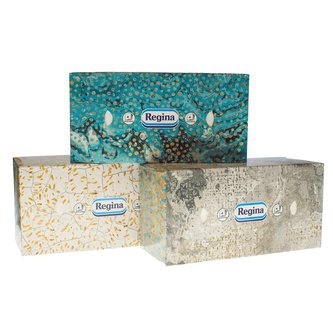 Kapesníky 4 vrstvé Regina Folklor mix 96 ks