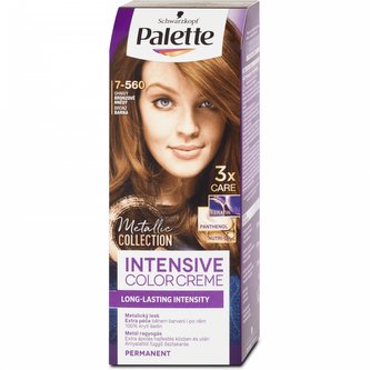 Barva na vlasy Palette 7-560 bronzově hnědý 50+50