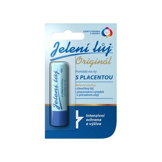 Jelení lůj s placentou v blistru 4,5 g