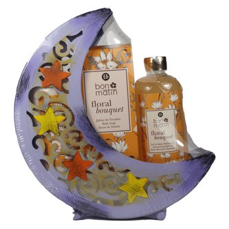 Bon Matin set koupelový Měsíc (sprchový gel+sůl+tělové mléko)