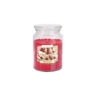 Svíce vonná Malinová s víčkem  (SN099-329)