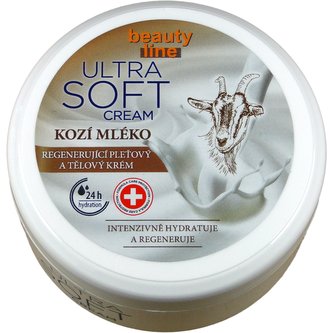 Krém beauty line pleťový a tělový Kozí mléko 200 ml