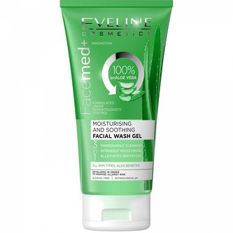 FACEMED+ čistící gel se 100 % aloe vera 3 in 1 150 ml