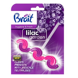 Brait kostka do WC - vůně šeřík 45 g