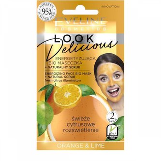 Look delicious energizující maska orange & lime 10 ml
