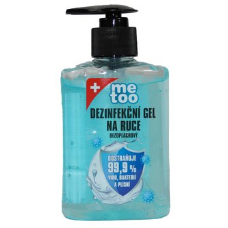 Me too DEZINFEKČNÍ gel na ruce s dávkovačem 250 ml