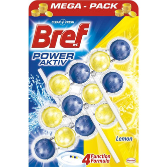 BREF power activ 4 lemon 3x50 g