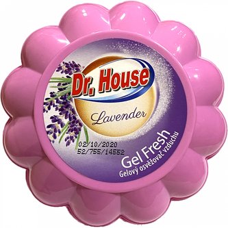 Dr. House gelový osvěžovač vzduchu - vůně levandule 150 g