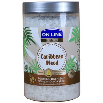 On line sůl do koupele Caribbean Mood 480 g