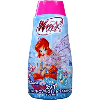 Winx club sprchový gel + šampon BLOOM 500 ml