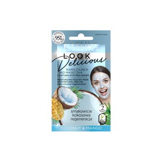 Look delicious výživná maska coconut & mango 10 ml