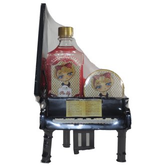 Bon Matin set koupelový Piáno (sprchový gel+krém na ruce+žíňka)