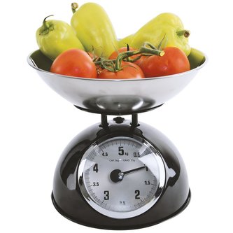 Kuchyňská váha mechanická s miskou Ema 5 kg Kuchyňská váha mechanická s miskou Ema 5 kg