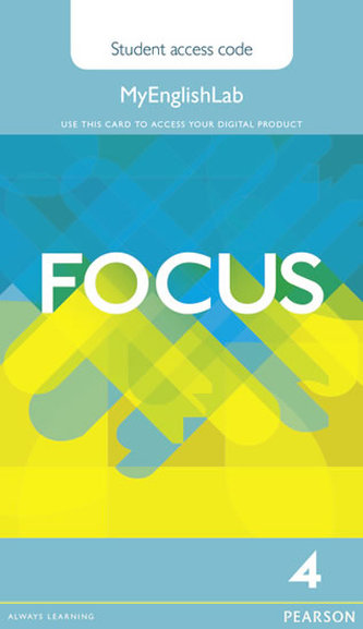 Focus 4 - MyEnglishLab - Student´s Access Card (Level 4)