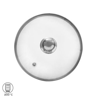 Skleněná poklice pr. 24 cm