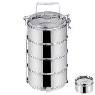 Jídlonosič 4x1,3 l s víčky