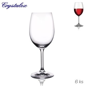 Sklenice na víno Lara 0,45 l 6 ks