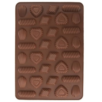 Forma na pečení ORION Pracny 32 silikon hnědá