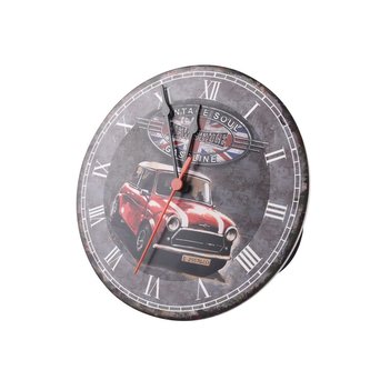 Hodiny nástěnné keram. pr. 24,5 cm