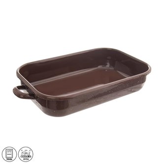 Pekáč BROWN hluboký 27,5x18 cm
