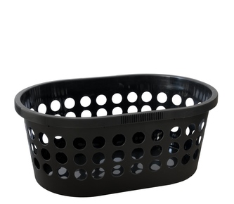 Koš na prádlo 59x39x24cm černý