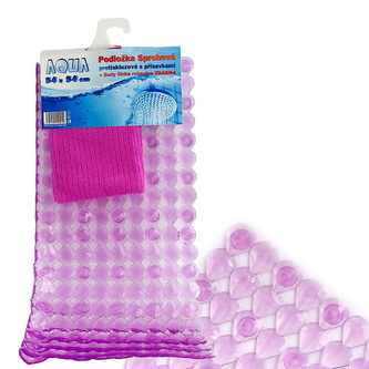 Podložka sprchová AQUA 54x54cm - Různé barvy