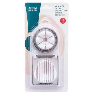 Kráječ na vejce - dvojitý 19,5x8,5cm