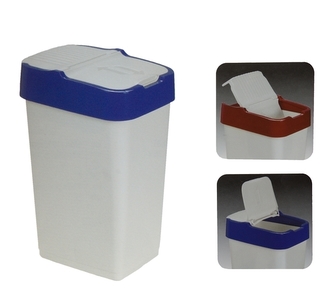 Odpadkový koš PUSHUP 35 l zelená,modrá,hnědá 1ks Odpadkový koš PUSHUP 35 l zelená,modrá,hnědá 1ks