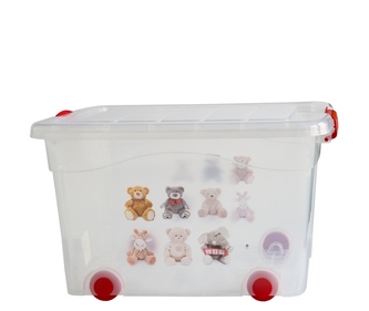 Box na kolečkách 40L plyšoví medvídci