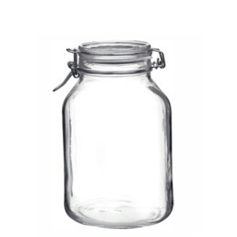 FIDO čiré víko zavař. skl. 4 l drát