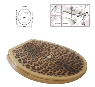 WC deska panter