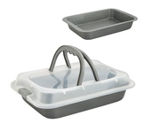 Forma na dort s plast.víkem 36,3x24,5xh5,5cm