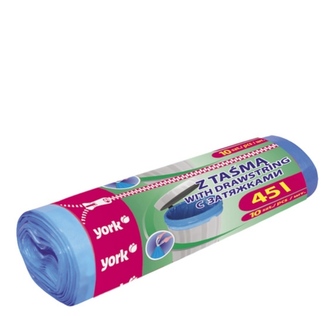 Sáčky do odpad.koše stahovací 45L/10ks