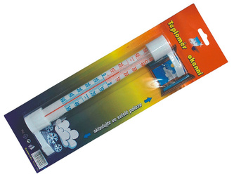 Teploměr okenní malý 21cm