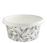 Mísa 12l listy černé 38x12cm