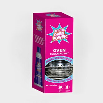 Brite Oven Power sada pro důkladné vyčištění trouby 495ml