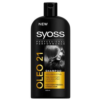 Syoss Oleo 21 šampon s mixem vlasových olejů 500ml