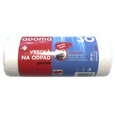 Sáčky na odpad pevné, bílé 30 litrů HDPE 30ks