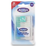 Beauty Formulas mezizubní kartáček měkký silikonový v cestovní sadě 20ks