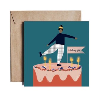 Karnet kw Princess And The Cake MH08