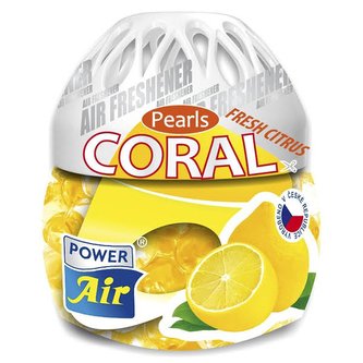 Coral Pearls Fresh Citrus bytový osvěžovač 150g Coral Pearls Fresh Citrus bytový osvěžovač 150g