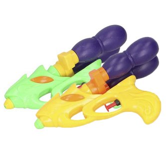 Dětská vodní pistolka s dvojím zásobníkem 19cm mix barev