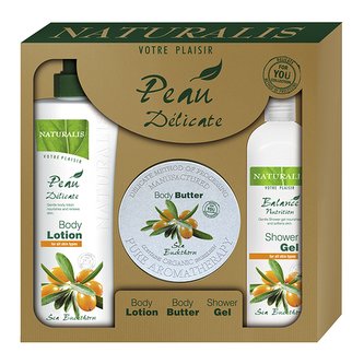Naturalis Body Care Sea Buckthorn, dárková sada 3ks