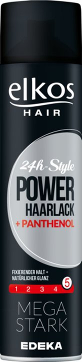 Elkos Power 24h Lak na vlasy s panthenolem 400 ml